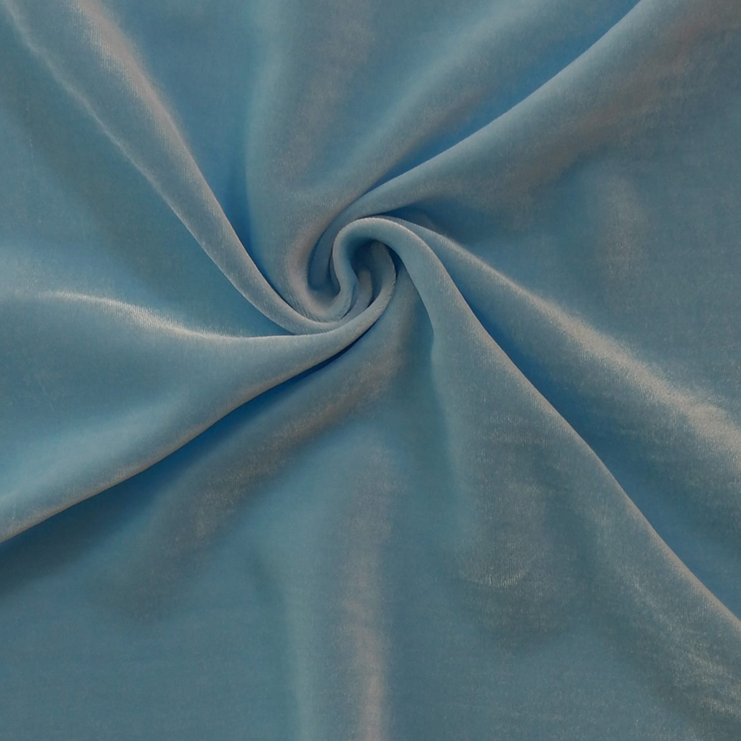 Wholesale Venus Luxe Silk Velvet Fabric Blue 25 yard bolt