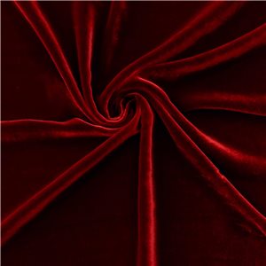 Wholesale Venus Luxe Silk Velvet Fabric Cherry 25 yard bolt