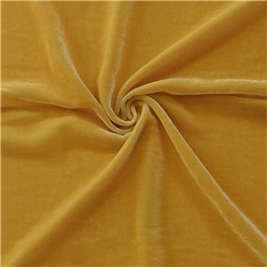 Wholesale Venus Luxe Silk Velvet Fabric Gold 25 yard bolt