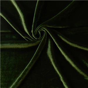 Wholesale Venus Luxe Silk Velvet Fabric Green/Violet 25 yard bolt