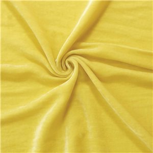 Wholesale Venus Luxe Silk Velvet Fabric Lemon 25 yard bolt