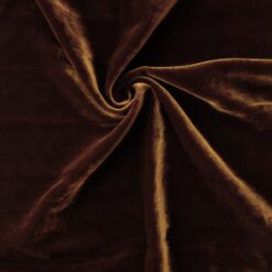 Wholesale Venus Luxe Silk Velvet Fabric Mocha 25 yard bolt