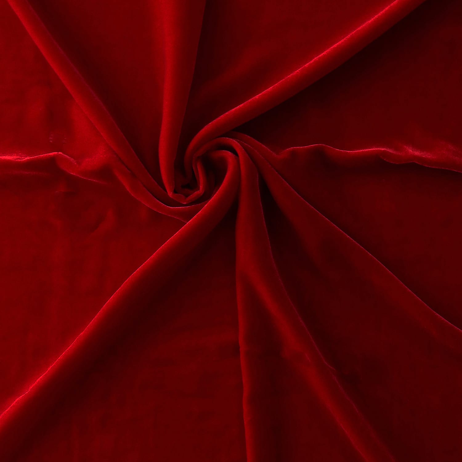Wholesale Venus Luxe Silk Velvet Fabric Red 25 yard bolt