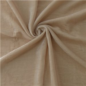 Wholesale Venus Luxe Silk Velvet Fabric Sand 25 yard bolt
