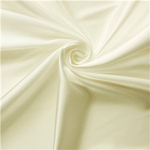 Luxe Stretch Charmeuse Fabric Ivory, By The Yard