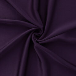 Wholesale Stretch Triacetate Crepe Back Satin Fabric Eggplant 25 yard bolt