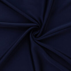Wholesale Stretch Triacetate Crepe Back Satin Fabric Navy 25 yard bolt