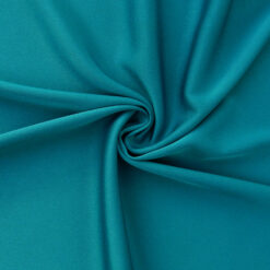 Wholesale Stretch Triacetate Crepe Back Satin Fabric Teal 25 yard bolt