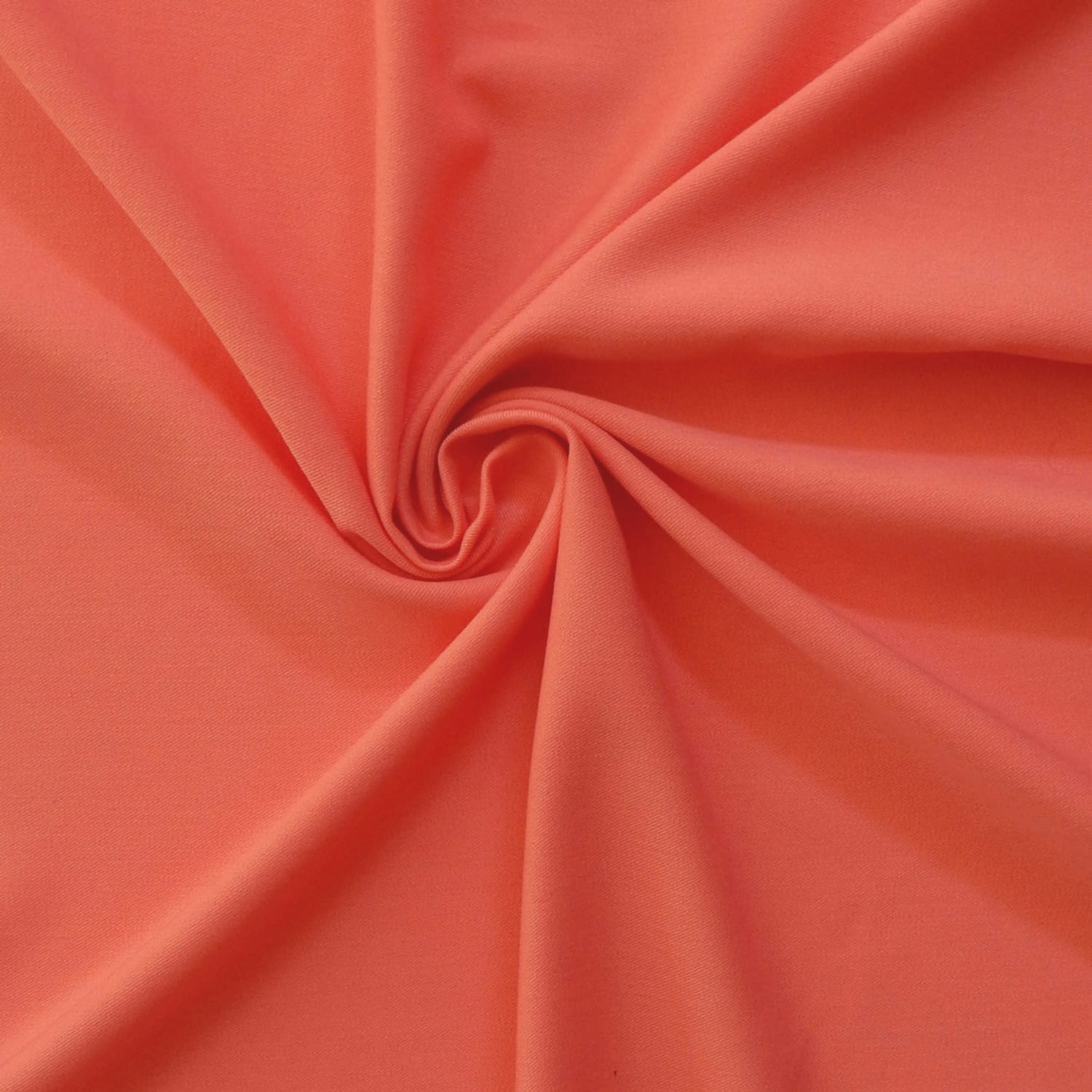 Wholesale Luxe Stretch Micro Gabardine Fabric Coral 25 yard bolt