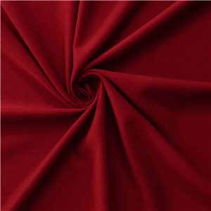 Wholesale Luxe Stretch Micro Gabardine Fabric Wine 25 yard bolt