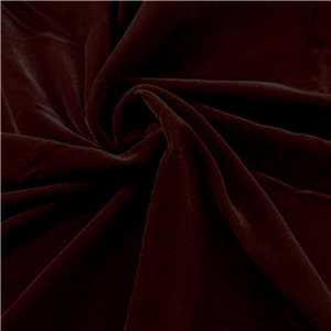 Wholesale Luxe Triple Velvet Fabric Brown 30 yard bolt