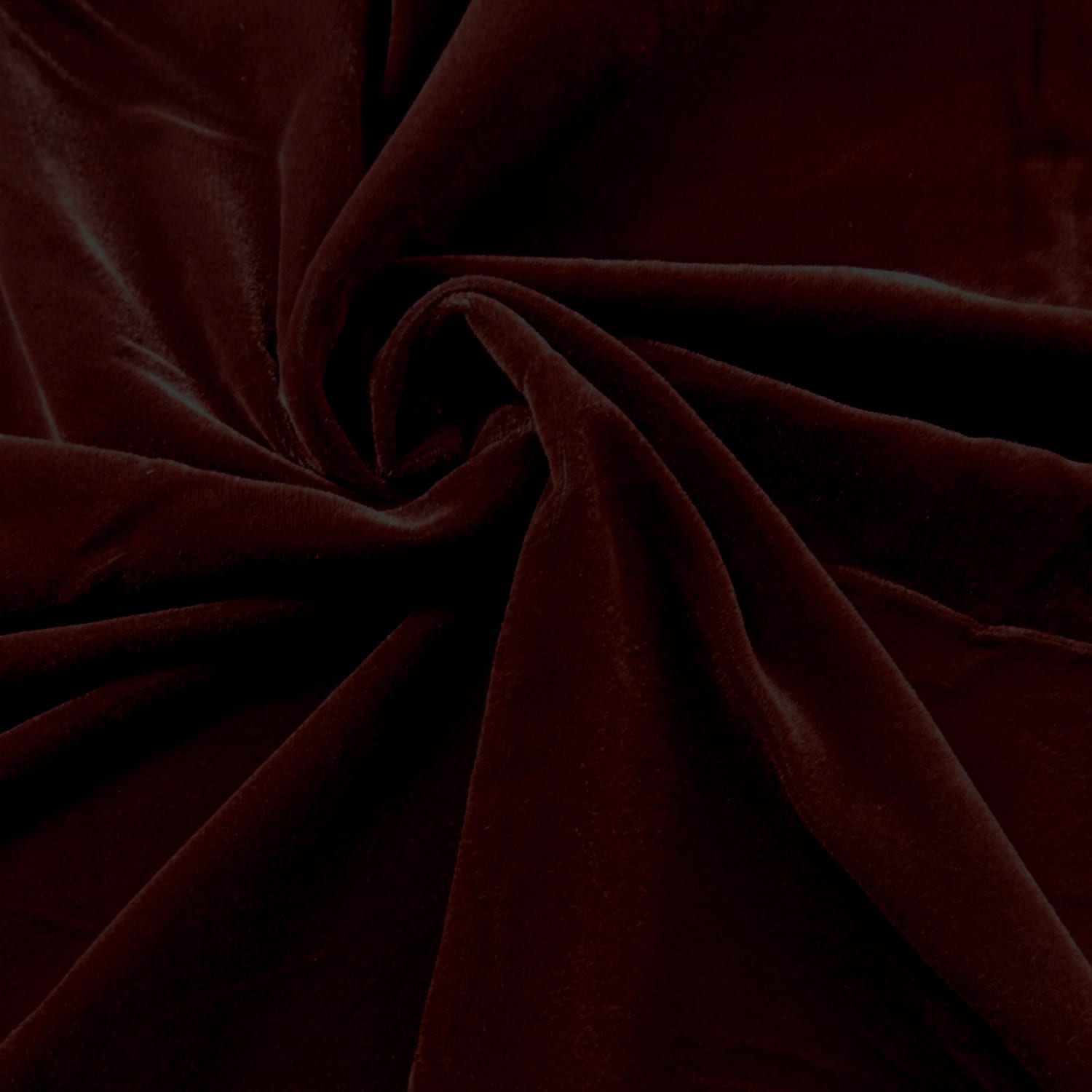 Wholesale Luxe Triple Velvet Fabric Brown 30 yard bolt