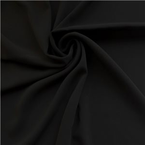 Sale Medium Weight Stretch Jersey Black, by the yard