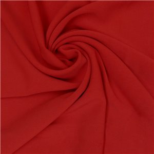 Wholesale Milan 4 Ply Matte Stretch Crepe Fabric Garnet 75 yard roll