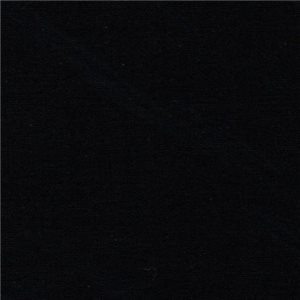 Wholesale Organic Cotton Batiste Fabric Black 50 yard roll