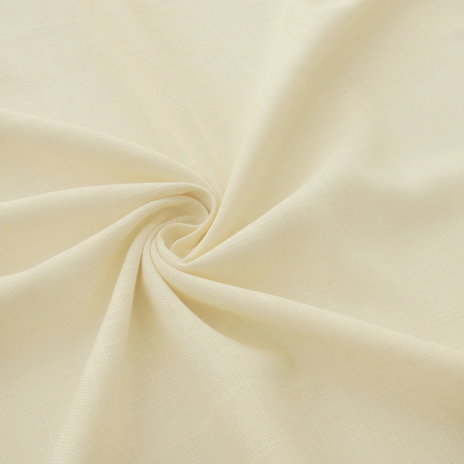 Wholesale Rennes French Linen-Rayon Fabric 120" Ecru 25 yard roll - Image 2