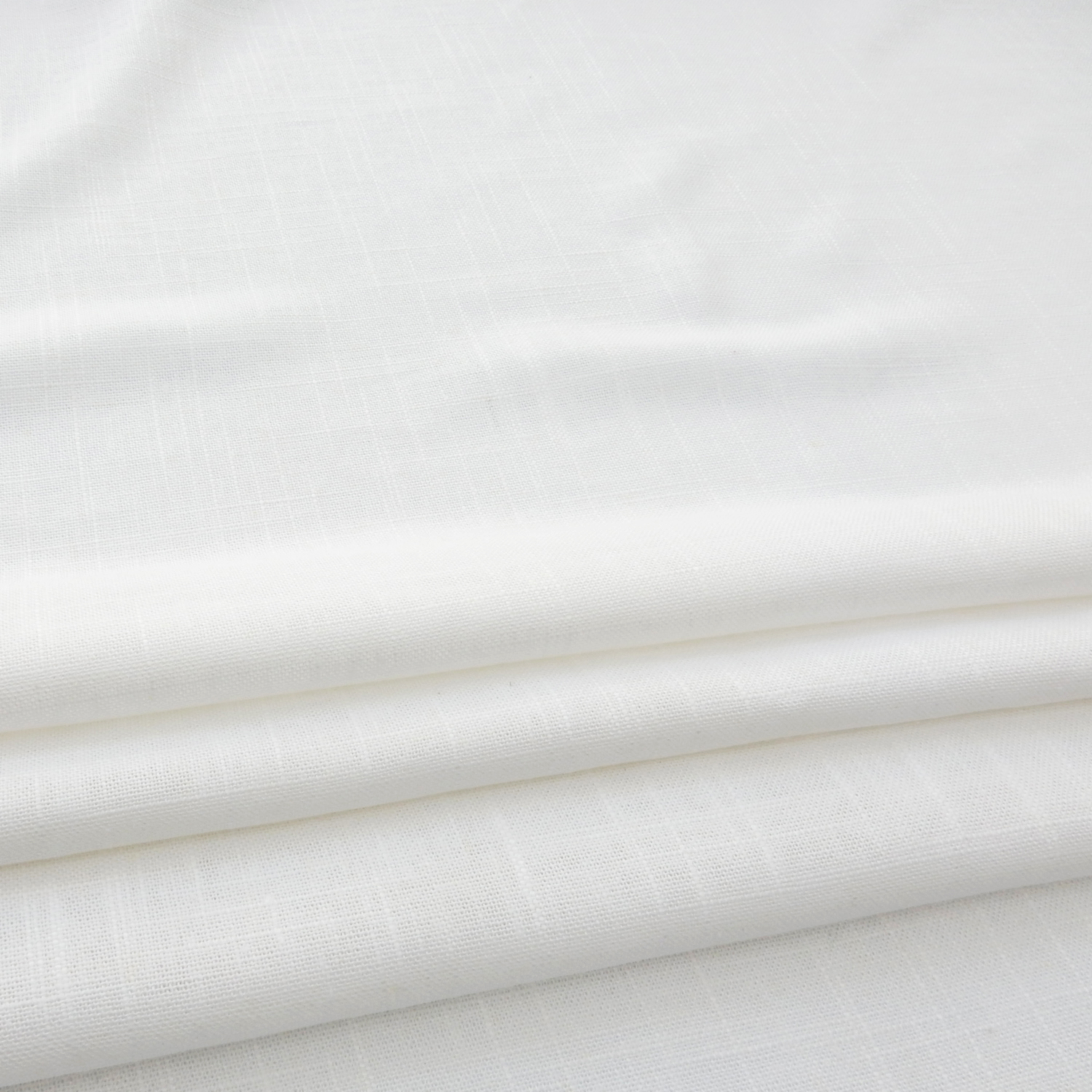 Wholesale Rennes French Linen-Rayon Fabric 120" White 25 yard roll - Image 5