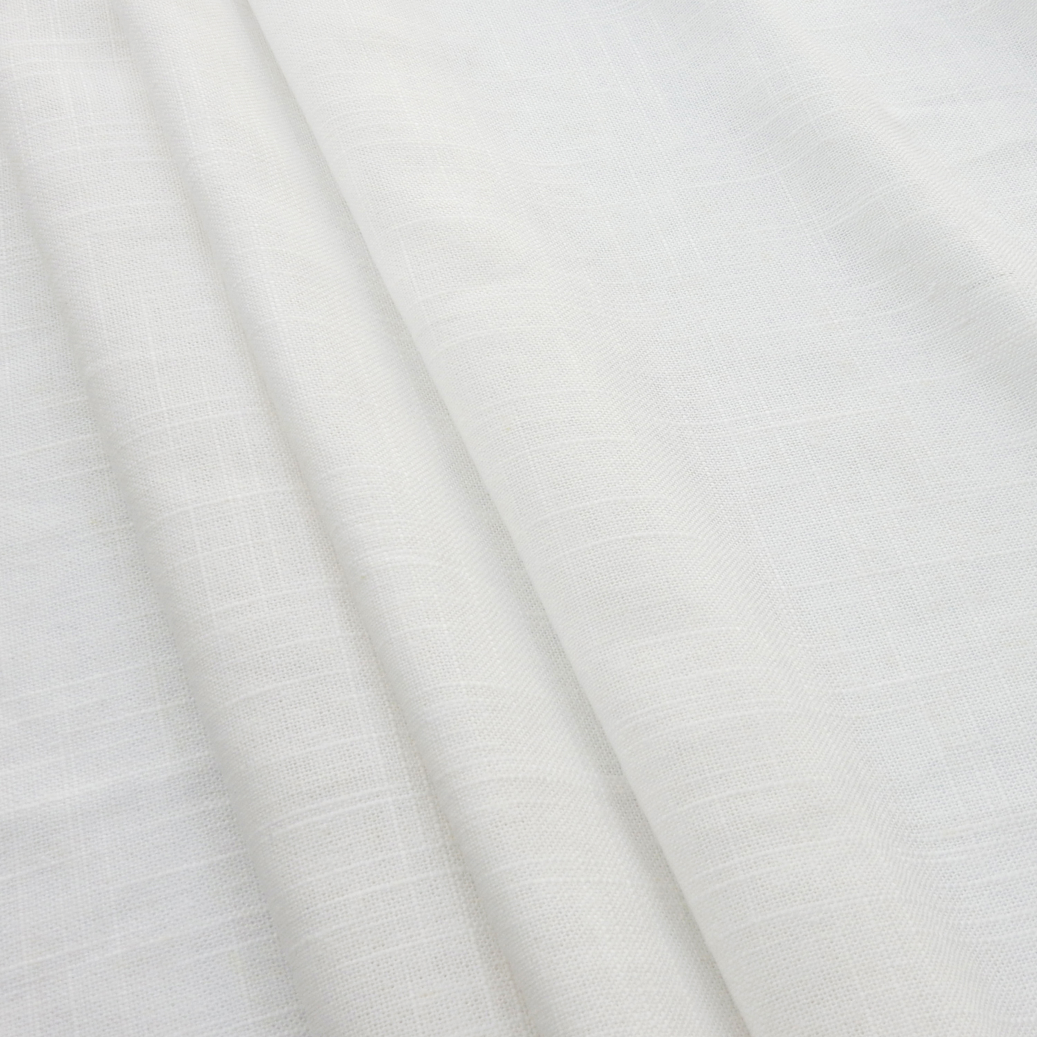 Wholesale Rennes French Linen-Rayon Fabric 120" White 25 yard roll - Image 6