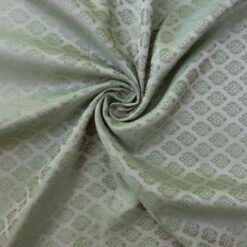 SALE Woven Brocade Fabric 5967 Sage, by the yard