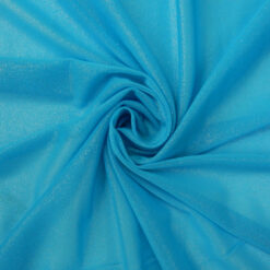 SALE Sparkle Stretch Knit Fabric 6240 Turquoise by the yard