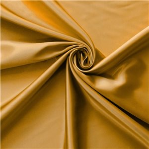 Wholesale Stretch Charmeuse Fabric 24K Gold 35 yard roll