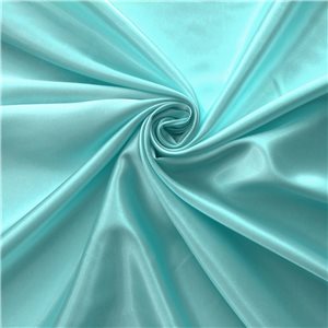 Wholesale Stretch Charmeuse Fabric Aquamarine 35 yard roll