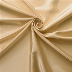 Wholesale Stretch Charmeuse Fabric Beige 35 yard roll