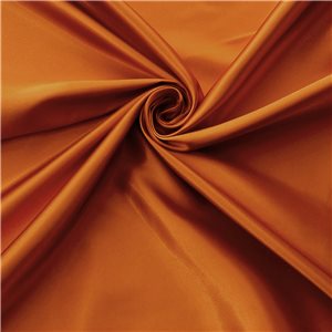 Wholesale Stretch Charmeuse Fabric Cinnamon 35 yard roll