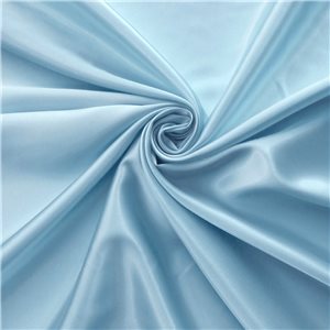 Wholesale Stretch Charmeuse Fabric Light Blue 35 yard roll