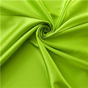 Wholesale Stretch Charmeuse Fabric Lime 35 yard roll