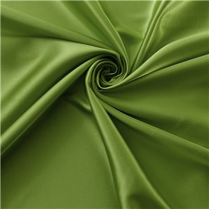 Wholesale Stretch Charmeuse Fabric Olive 35 yard roll