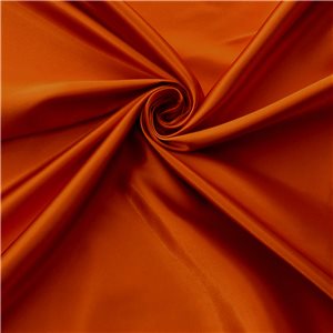 Wholesale Stretch Charmeuse Fabric Rust 35 yard roll