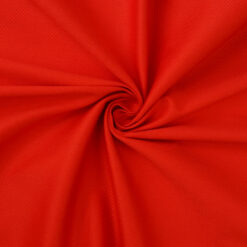Wholesale Stretch Woven Cotton Pique Fabric Red 25 yard bolt