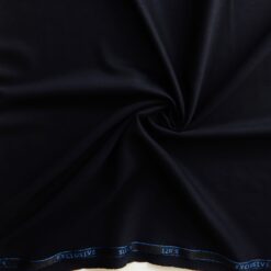 Super 120s Worsted Wool Fabric Midnight Blue, by the yard