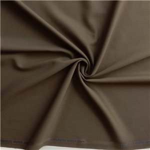 Super 120s Worsted Wool Fabric Taupe Gray, by the yard