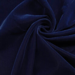 Triple Velvet Fabric Royal Blue, by the yard