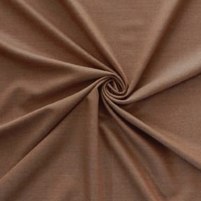Italian Super 100s Wool Flannel Fabric Spice, by the yard