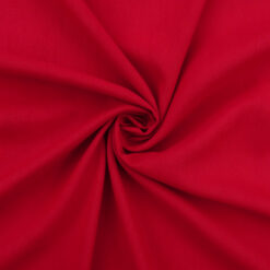 1 Yard SALE Italian Brushed Shantung Fabric XS906 Ruby Red