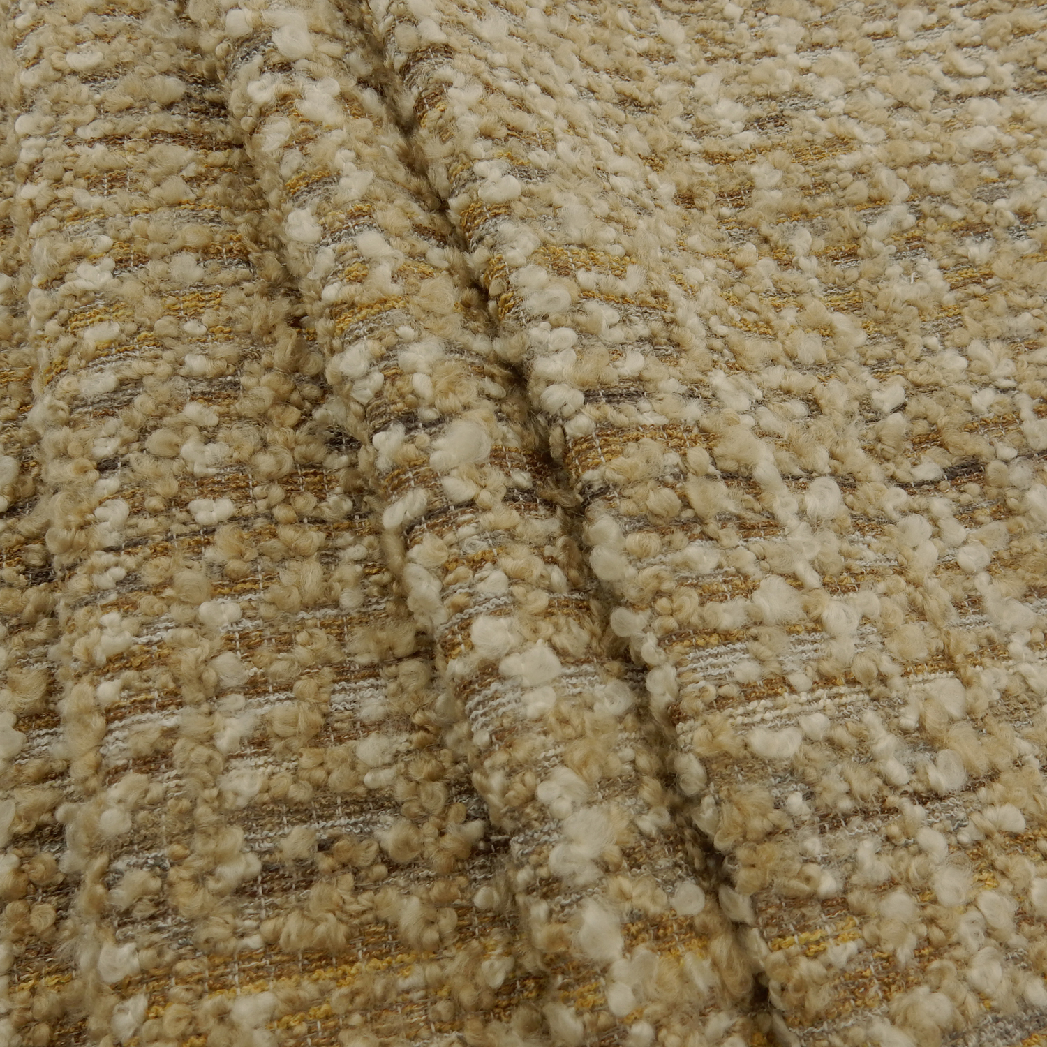 Wholesale Belluno Boucle Upholstery Fabric Taupe 25 yard roll