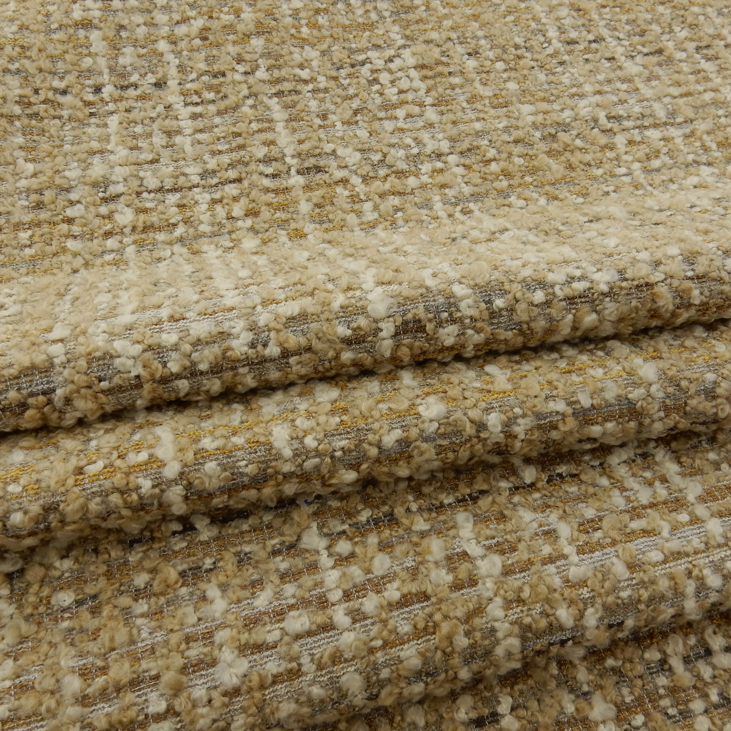 Wholesale Belluno Boucle Upholstery Fabric Taupe 25 yard roll - Image 4