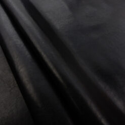 SALE Kravet Shiny Leather Textured Vinyl Fabric 6544 Black, by the yard