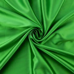 Wholesale Stretch Charmeuse Fabric Emerald, by the yard 65 Yard Roll