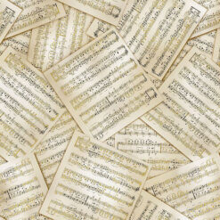 Timeless Treasures Fabric Music Sheets Music-CM3239 Antique 15 yard bolt