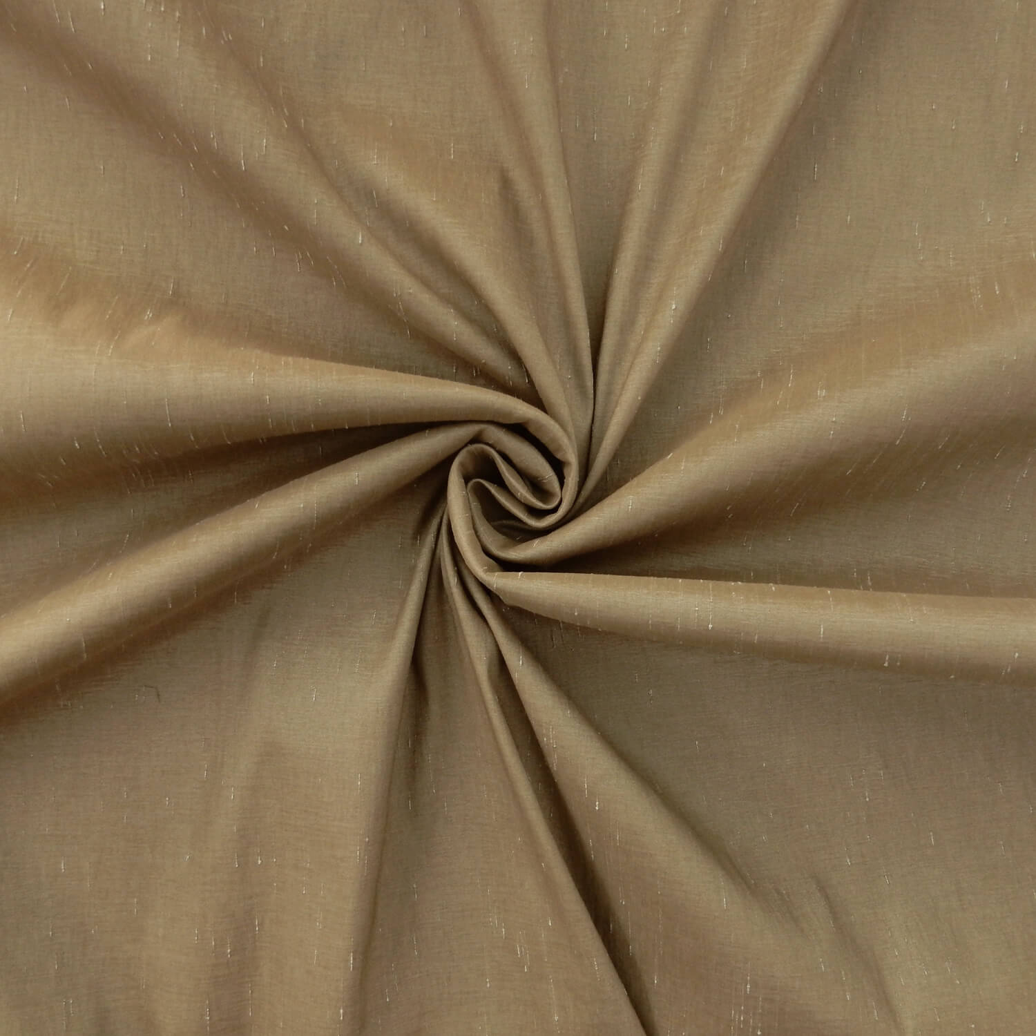 3.75 Yard Cut – SALE Stretch Two-Tone Shantung Fabric XS957 Taupe
