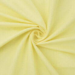 100% Cotton Flannel Fabric Baby Yellow, by the yard