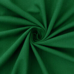 100% Cotton Flannel Fabric Green, by the yard