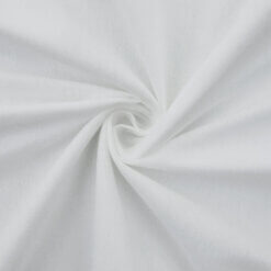 Wholesale 100% Cotton Flannel Fabric White 110 yard roll