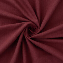 100% Cotton Flannel Fabric Wine, by the yard