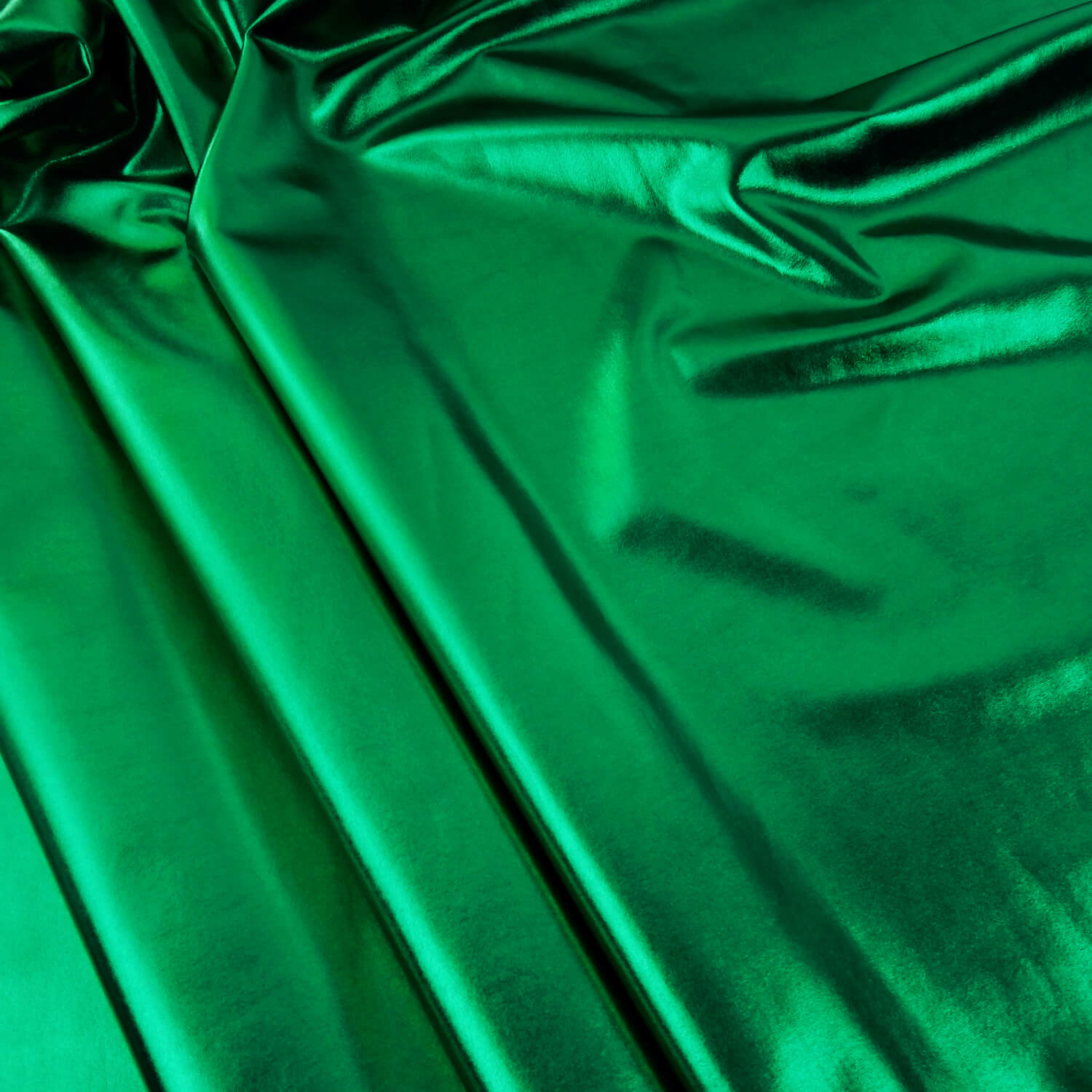 Foil Spandex Fabric Emerald, by the yard - Image 6