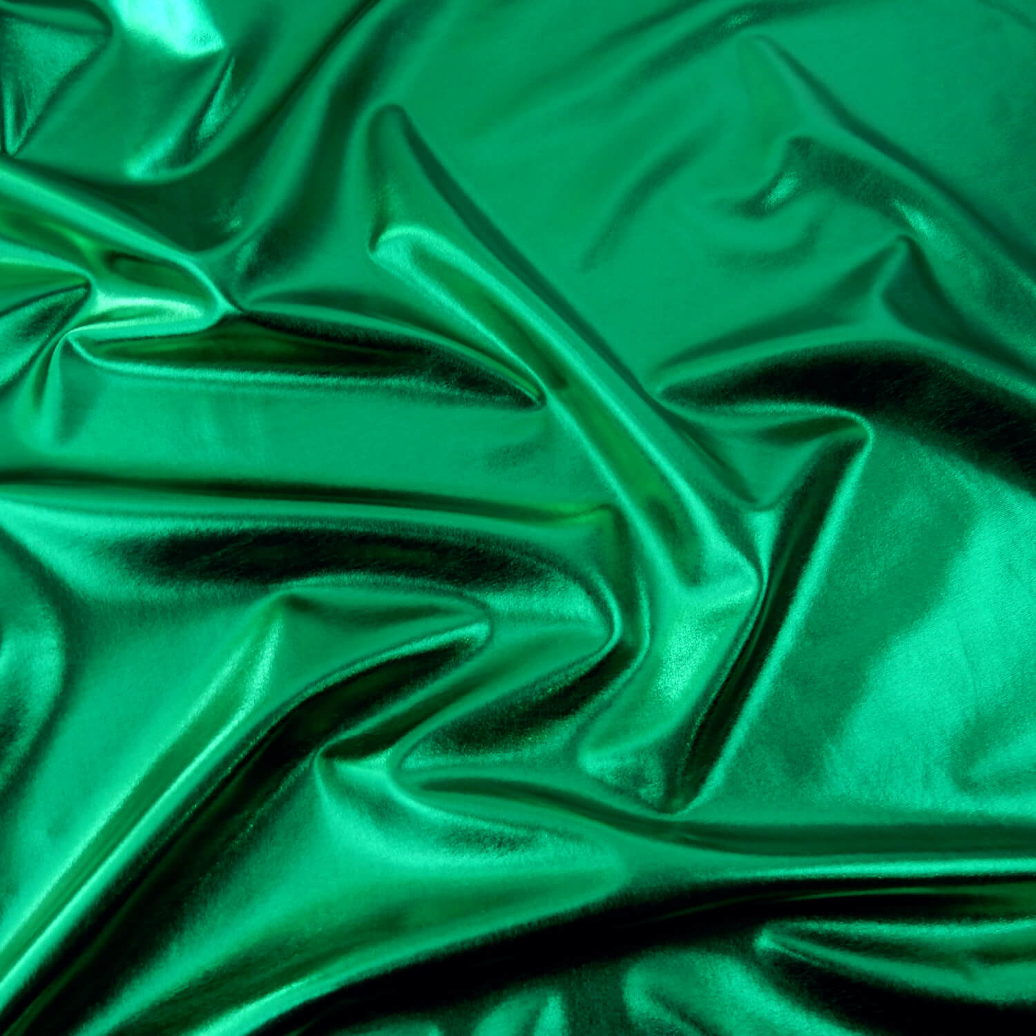 Foil Spandex Fabric Emerald, by the yard - Image 5